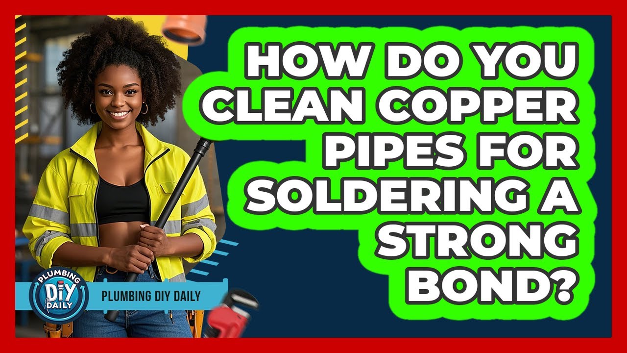 How Do You Clean Copper Pipes For Soldering A Strong Bond? - Plumbing DIY Daily
