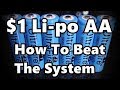 $1 AA Li-Po Rechargeables / How To Beat The System Using CHEAP 14500's Instead