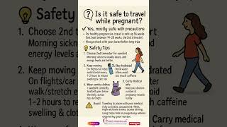 ❓ “Is it safe to travel while pregnant?”