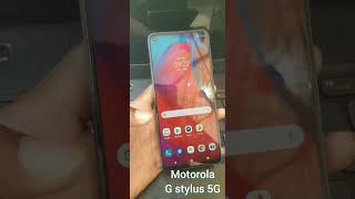 presentation motorola G stylus 5G