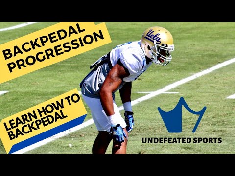 How To Backpedal (Defensive Backs) l Learn Proper Alignment, Stance, And Technique