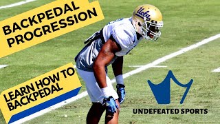 How To Backpedal (Defensive Backs) l Learn Proper Alignment, Stance, And Technique