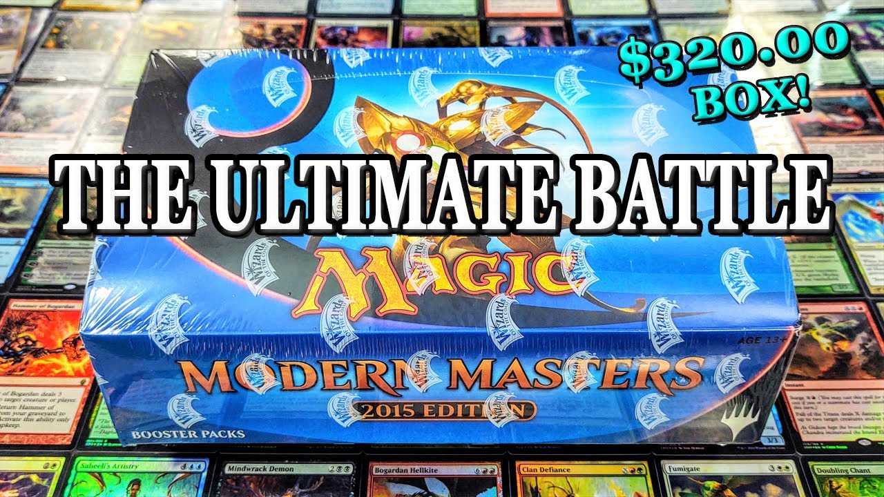 Most Expensive Booster Box Battle | Modern Masters 2015