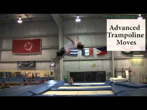 Trampoline Tricks Tutorial - Competitive Gymnastics Trampoline Skills