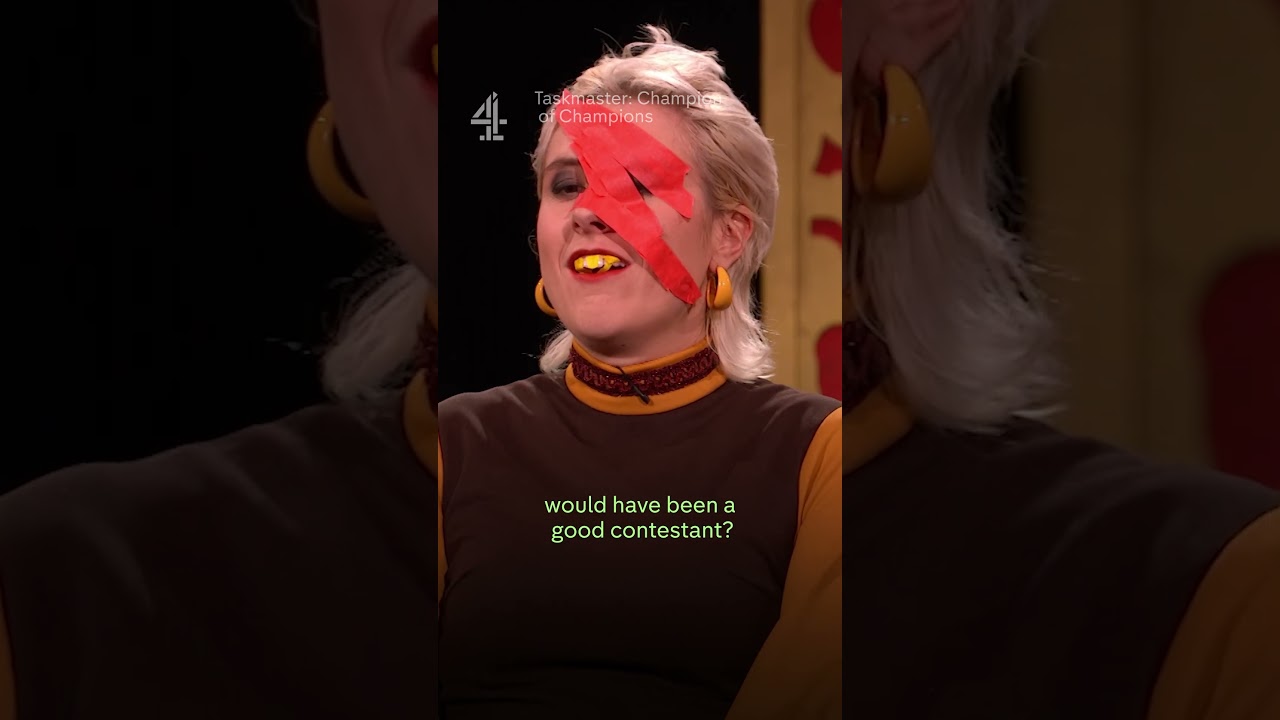 Some questionable choices in this live task #Taskmaster #ChampionOfChampions