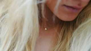 Initial Necklace 14 Karat Gold | Designer Jewelry NYC | PhoenixRoze.com