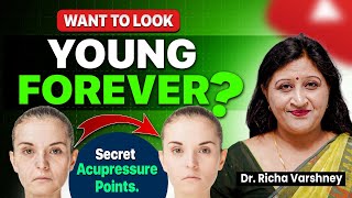 How To Look Younger Naturally || Acupressure Points For Anti Aging