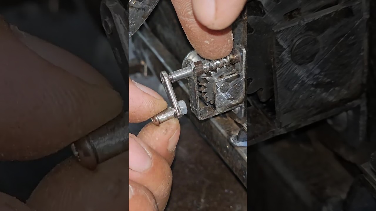 Mini I made a way to climb the thresher's doli #project