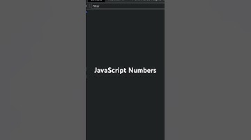 How to use JavaScript Numbers