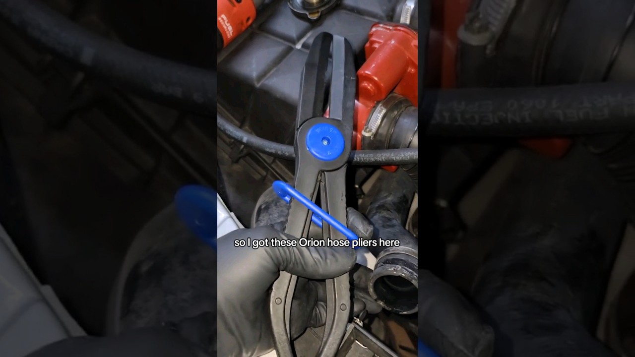 Never Struggle With Leaky Hoses Again! Watch Orion Motor Tech's Hose Pliers In Action!