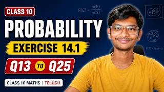 Probability Exercise 14.1 | Class 10 Maths Telugu | Part 2