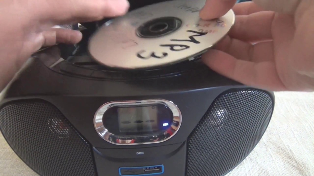 Funktionsprüfung Philips AZ 382 Radio CD Recorder (MP3-CD, USB) - YouTube