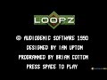 Loopz gameplay pc game 1990