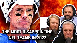 The Most Disappointing NFL Teams in 2022 REACTION | OFFICE BLOKES REACT!!