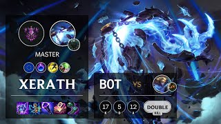 Xerath Bot vs Ezreal - EUW Master Patch 10.24