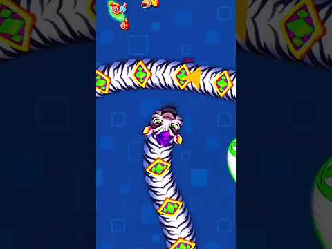Worms Zone io Hungry Snake game No Death mod APK gameplay video #floppotron #pscdgames #floppa