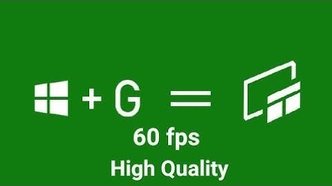 Windows 10 XBOX live GAME BAR Recorder input lag fix