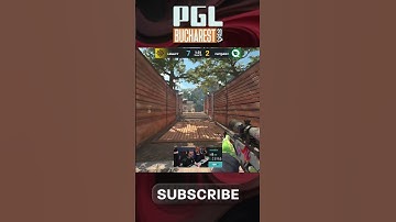 One SHOT, two KILLS — saadzin’s AWP work is NASTY! #pgl #cs #кс #bucharest #csgo