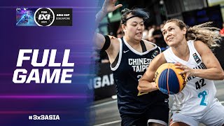 New Zealand vs Chinese Taipei | Women Full Semi-Final | FIBA 3x3 Asia Cup 2024