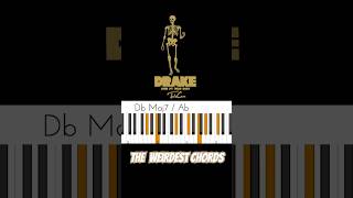 Weirdest Chords - Drake “Over My Dead Body”🔥🎹🔥 #Drake #musicianparadise