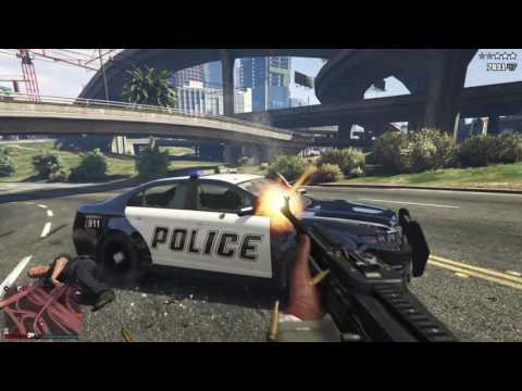 Thug life cop GTAV