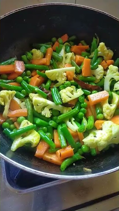 Mix Dry Veg/Healthy Indian Sabzi/Instant Recipe/ Pallavi Bezbaruah