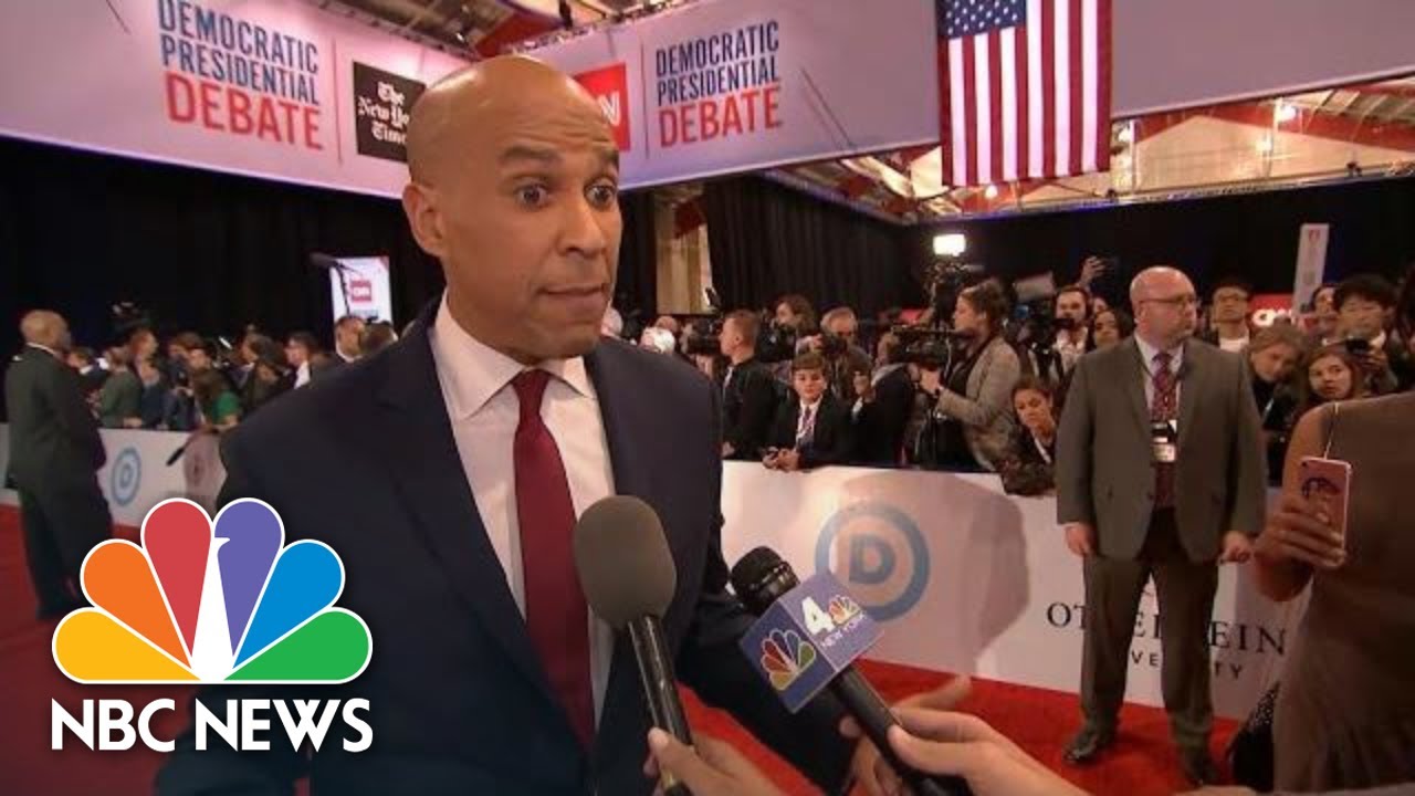 Booker Warns Against Fracturing The Party After The Fourth Democratic Presidential Debate | NBC News