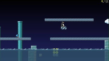 SuperTux 0.4.0 The Shattered Bridge 6 times speed