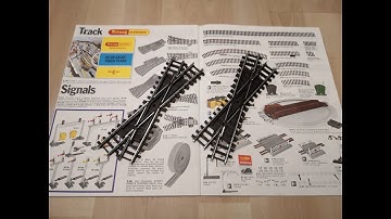 Test Running Different Locos On The Rebuilt Tri-ang Super 4 R.492 And R.493 Diamond Crossings