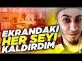 EKRANDAKİ EKLENTİLERİ KALDIRARAK CSGO OYNAMAK! (Komik Anlar) 😂