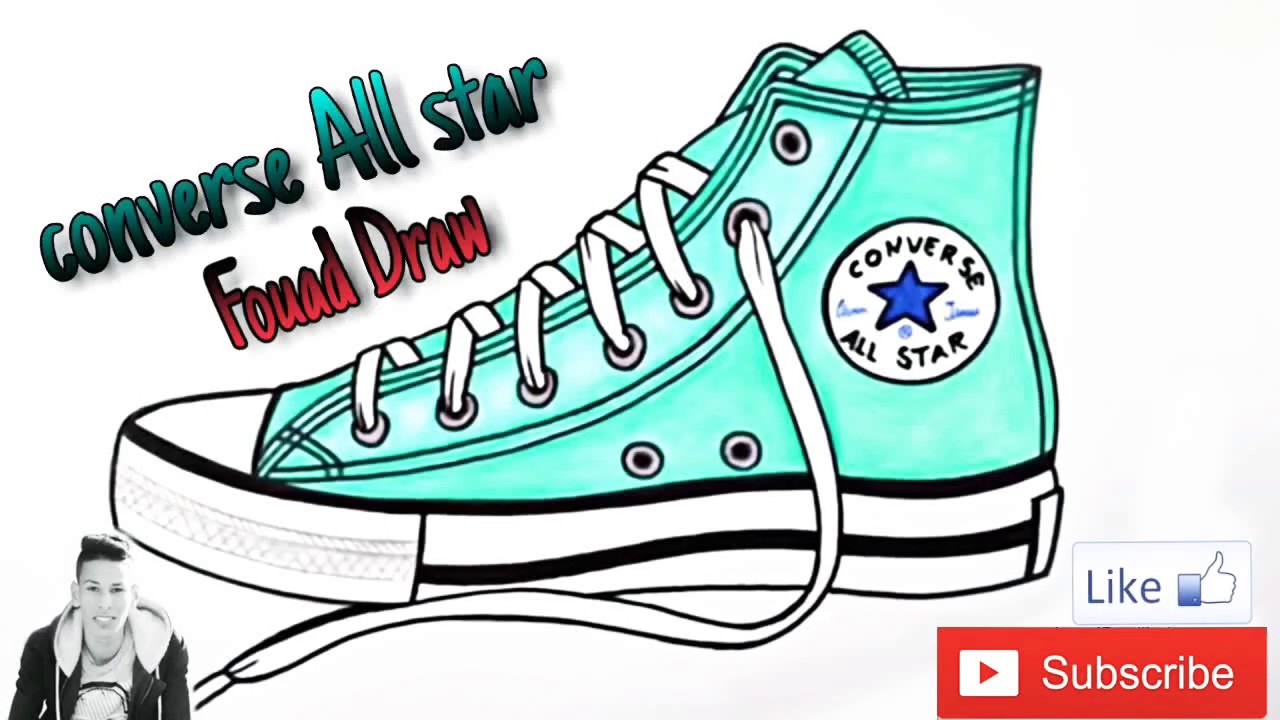 converse disegno youtube