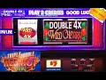 CLASSIC OLD SCHOOL HIGH LIMIT SLOTS: TRIPLE DOUBLE RED HOT STRIKE + DOUBLE 4X WILD CHERRY SLOT PLAY!