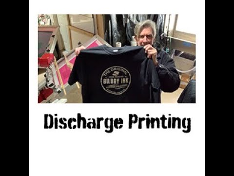 Discharge Printing - YouTube