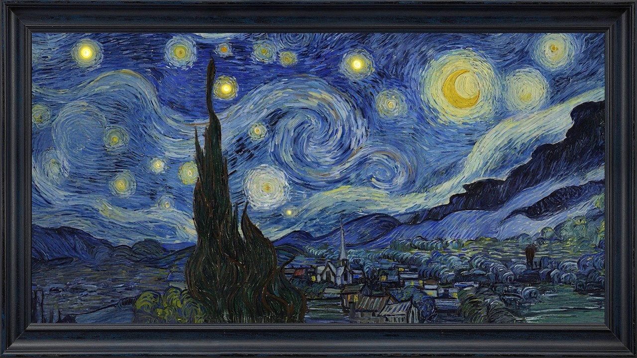 the-starry-night-blinking-moving-animated-painting-living-art-4k