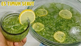 Fresh Drink From Cucumber And Lemon