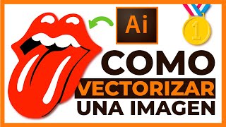 como VECTORIZAR una IMAGEN en ILLUSTRATOR CC  rapido!!! [2]  | Koradi Productions