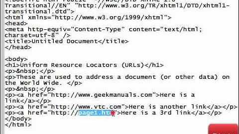 HTML5  Programming Tutorials 01 05