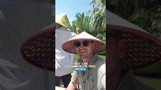 Coconut Boat Ride in Vietnam! 🇻🇳  #Vietnam #travel #traveldestinations