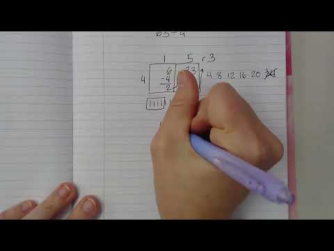 Division Boxes (Array Model)