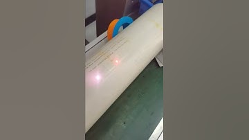 flying fiber laser machine batch date number code on tubes,pipes,test video for customers