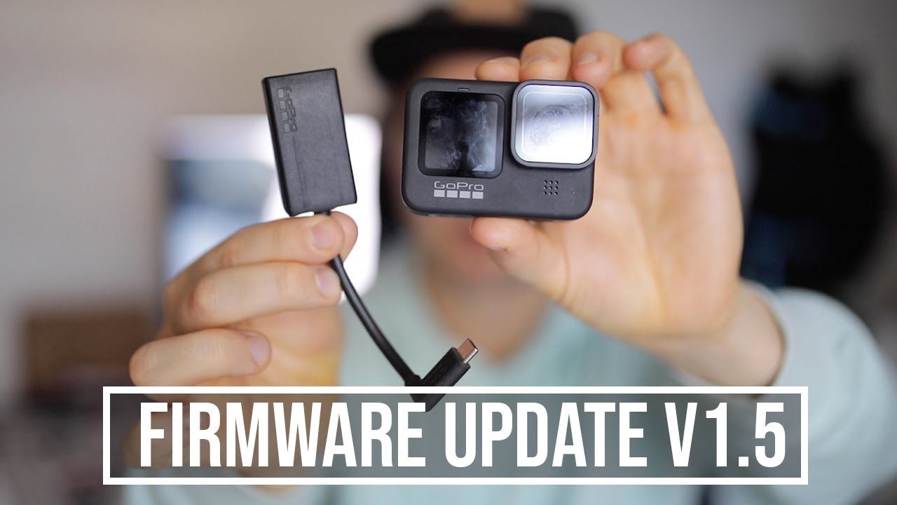 GoPro Hero 9 Firmware Update v1.5 - Audio Adapter funktioniert! - YouTube