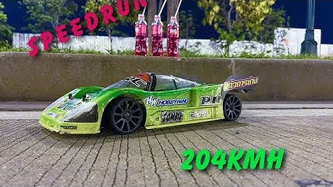 Speedrun 1/10 ARC R11 2018 204 kmh 126.7 mph 2S Thailand🇹🇭