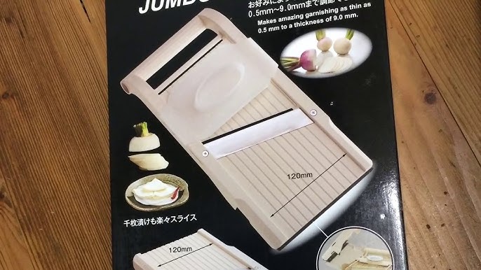 Japanese (Mandoline) Vegetable Slicer - 60mm Black – Yagihana Retail