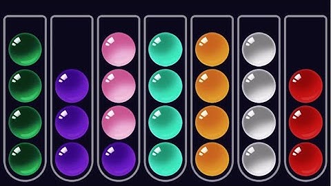 Ball Sort Puzzle ⚽️ Gameplay iOS Android 2025 Gameplay | Calm Bird Sound