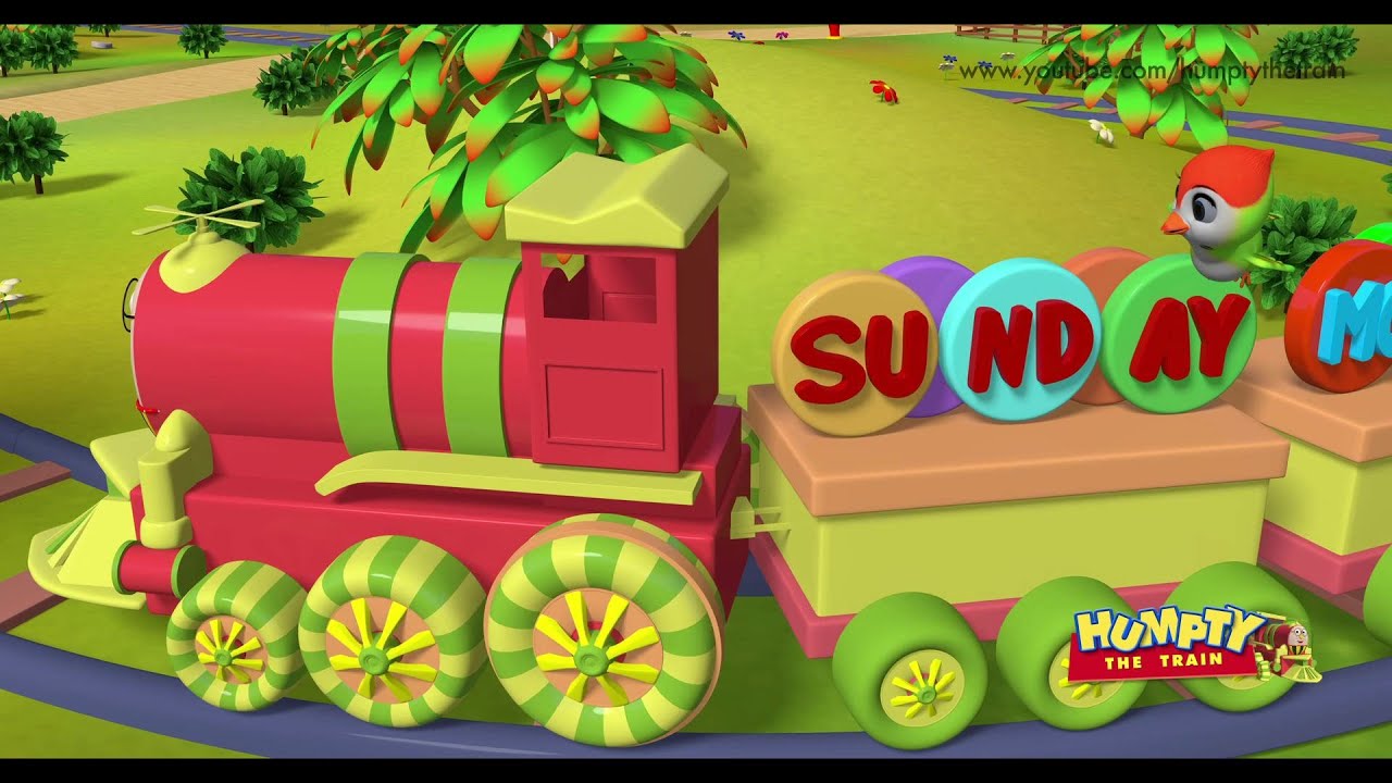 Learn Weekdays with Humpty Train 🚂 | Kids Educational Videos Compilation (27 Minutes)