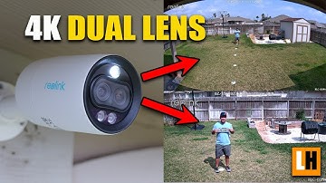 4K Dual Lens Security Camera Wide & Zoom - Reolink RLC-81MA Review