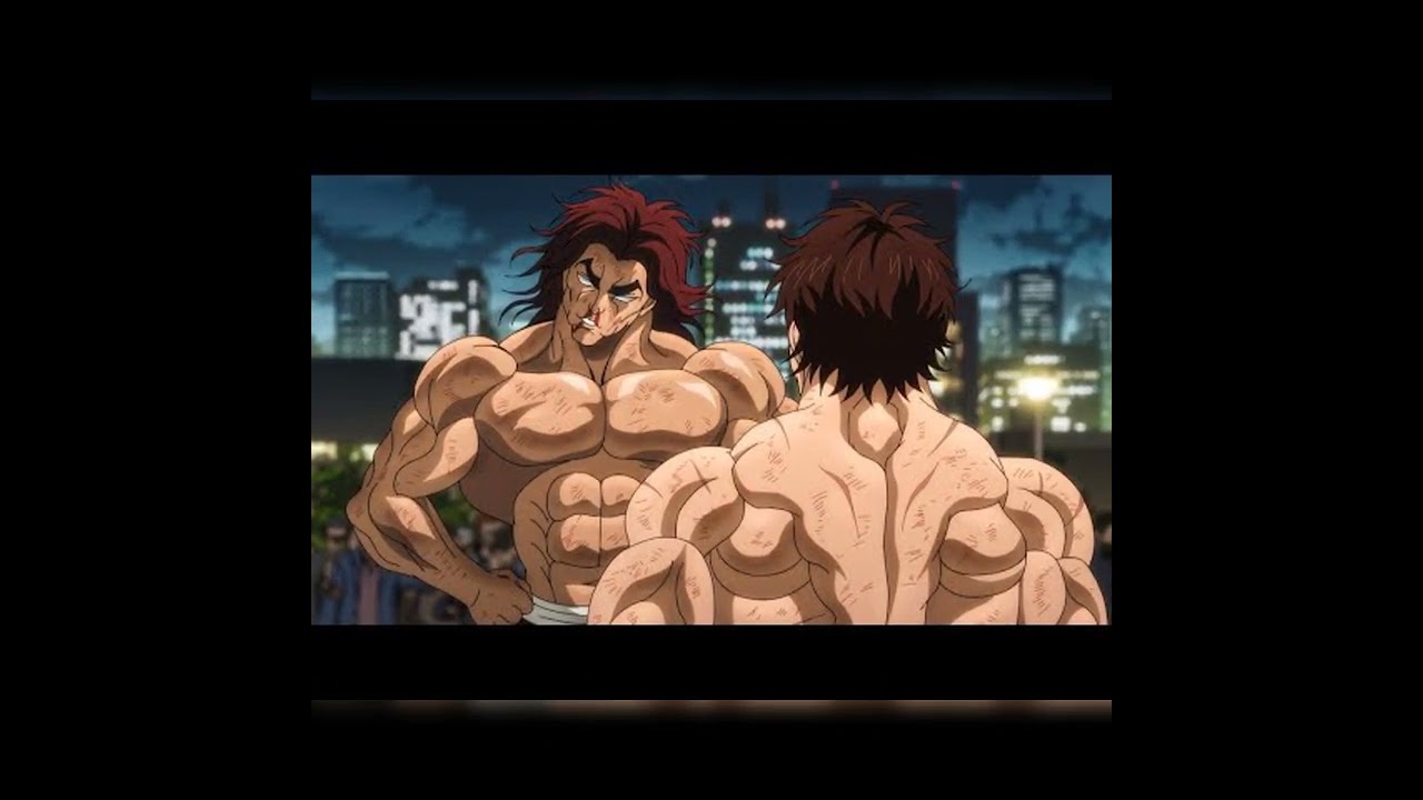 🇧🇷 Yujiro TREME NA BASE Ao Ver Seu PAI ( Baki Hanma 2 Dublado