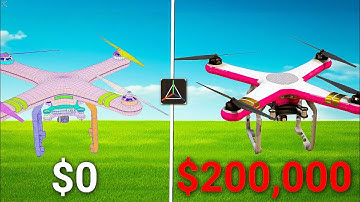 Motion camera tracking 3d drone in prisma 3d