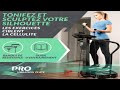 Bluefin fitness plateforme vibrante pro sport  la maison rotation des hanches 360