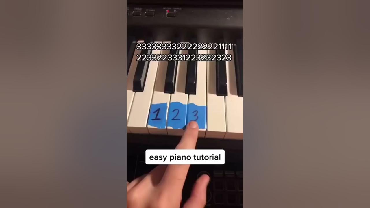Moonlight Sonata Easiest piano tutorial #shorts #pianoworldwide #piano #beethoven